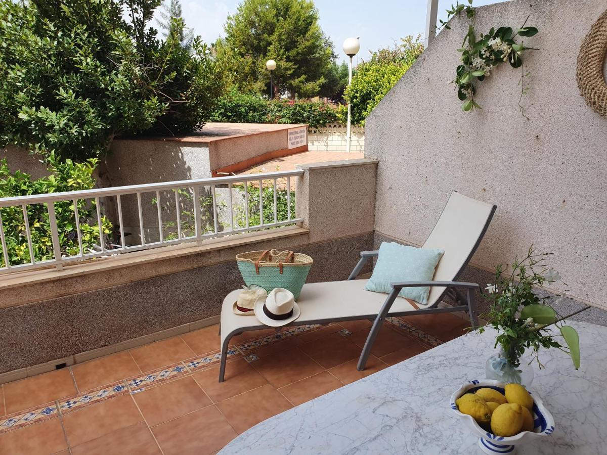 Fantastico Bajo Con Jardin En Playa De Canet Canet d'En Berenguer Esterno foto